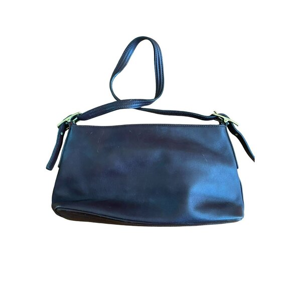 Coach Brown Leather Legacy Shoulder Bag With Adjustable Strap Y2K - Picture 2 of 4